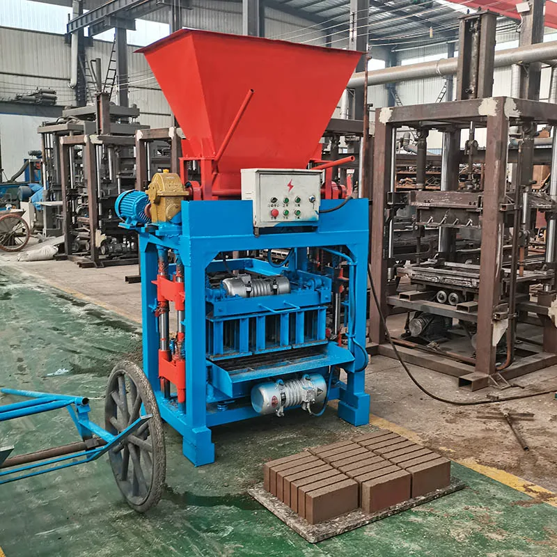 Interlocking Brick Making Machine Compressed Bricks Earth Block Machine In Small Size