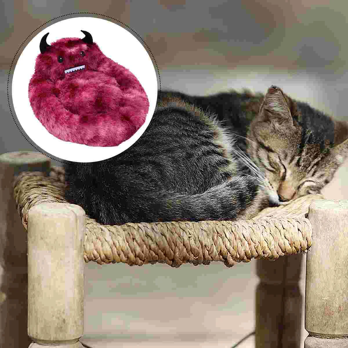 

Pet Warm Caveolae Nest Cat Bed Mat Beds Plush Cushion Autumn And Winter High Elasticity