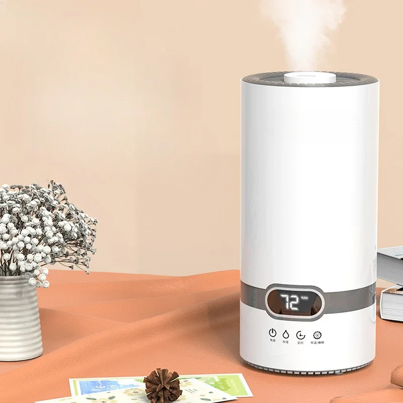220V Humidifier 4L Large Capacity Timing Remote Control Portable Silent Constant Humidity Air Humidifier Spray Home
