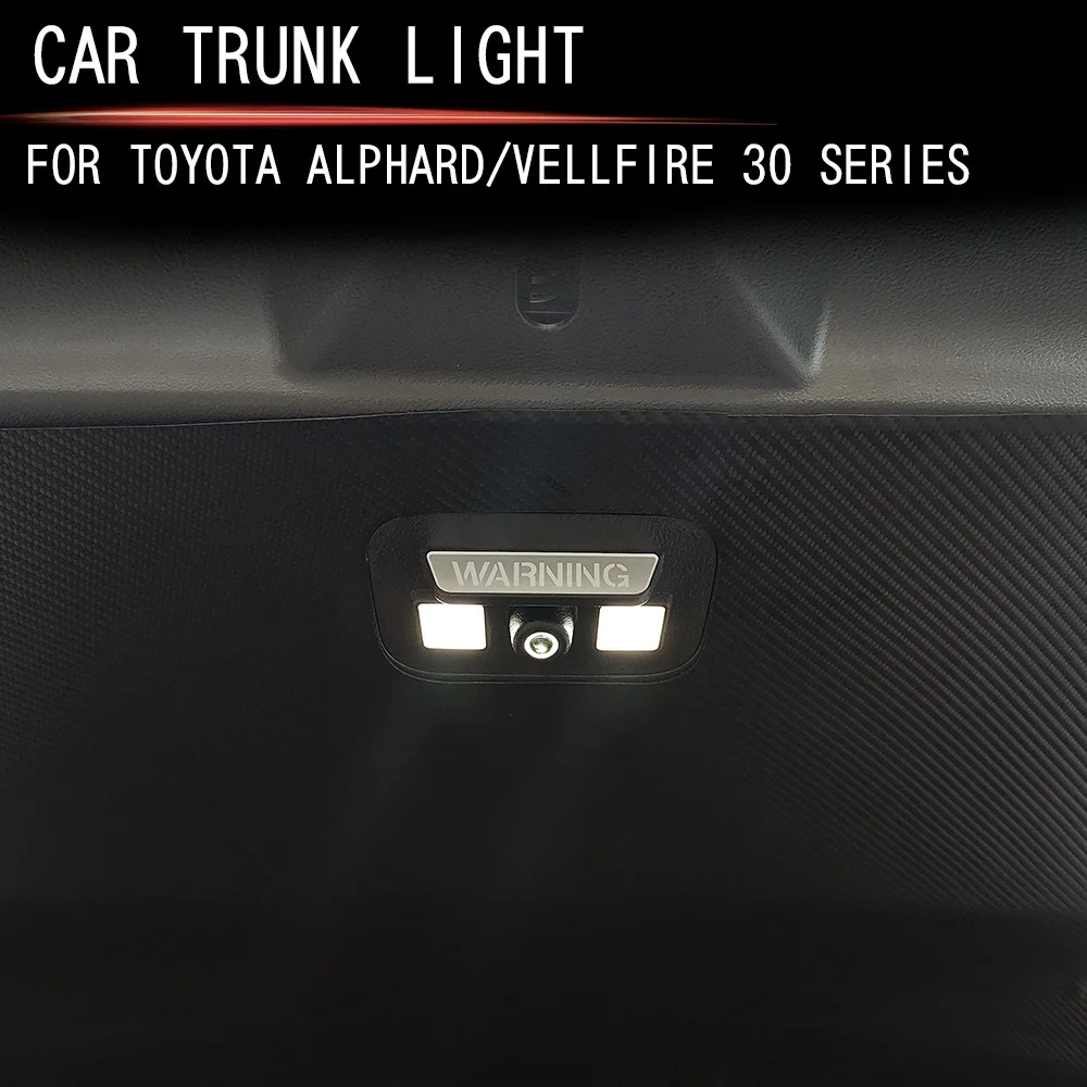 

Для Toyota Alphard Vellfire 40 Series 2015-2022 Багажник Добро пожаловать Многофункциональное освещение Светодиодная проекционная лампа Модификация