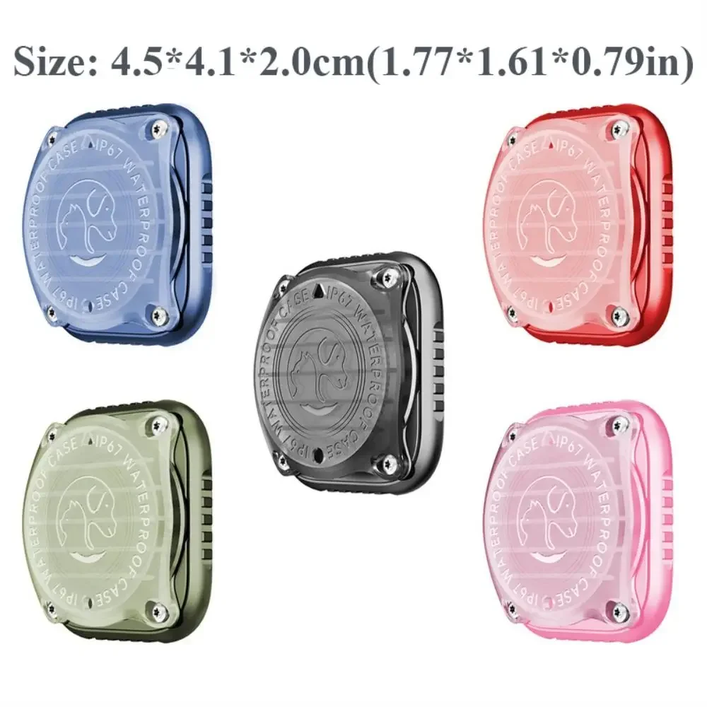Case voor Apple Air Tag Anti-verloren halsbandhouder Lichtgewicht draagbare huisdiertrackerhoes voor AirTag beschermende schaalaccessoire