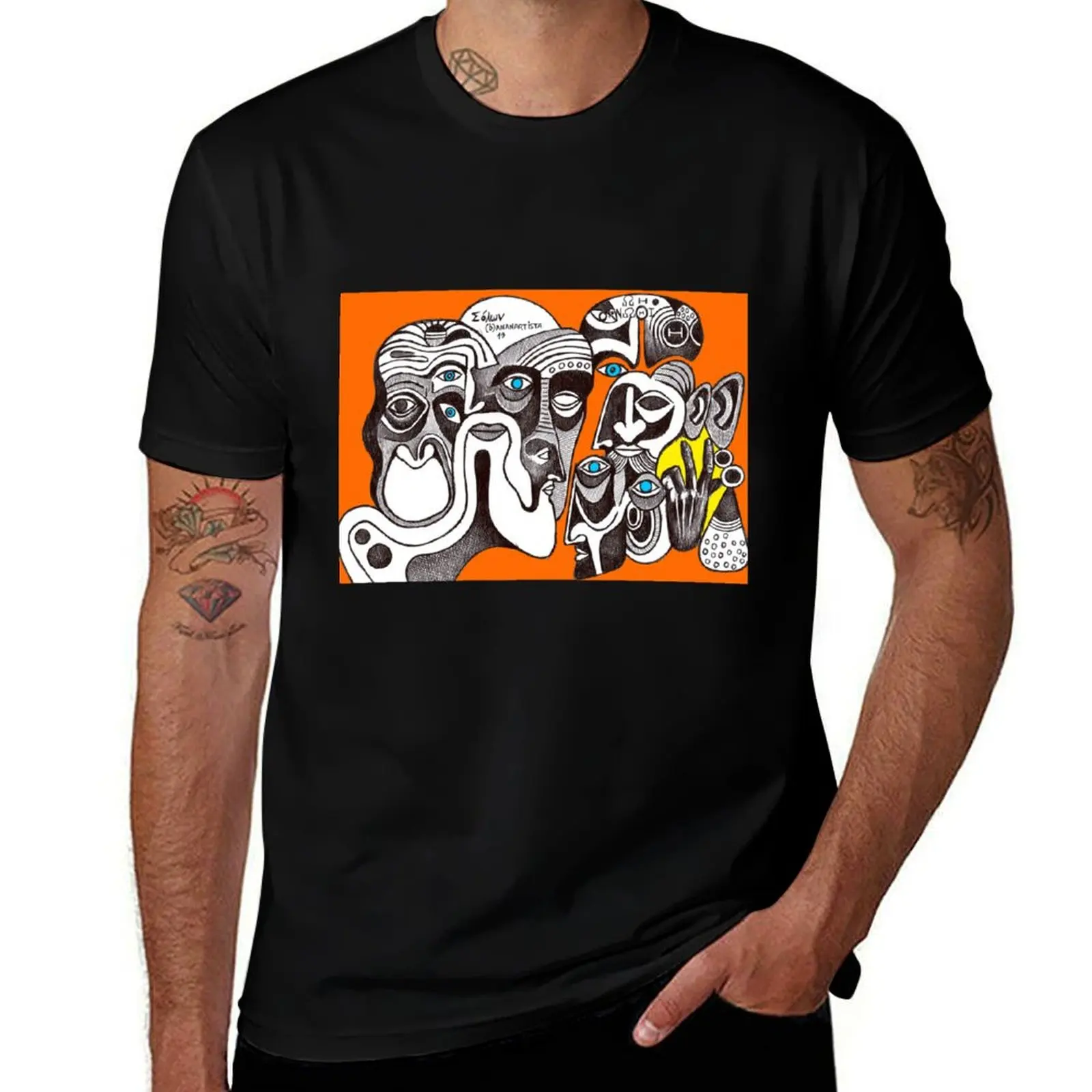 

The hand of Zygmunt Bauman (detailed drawing) T-Shirt luxury t-shirt T-shirts man oversized mens clothing