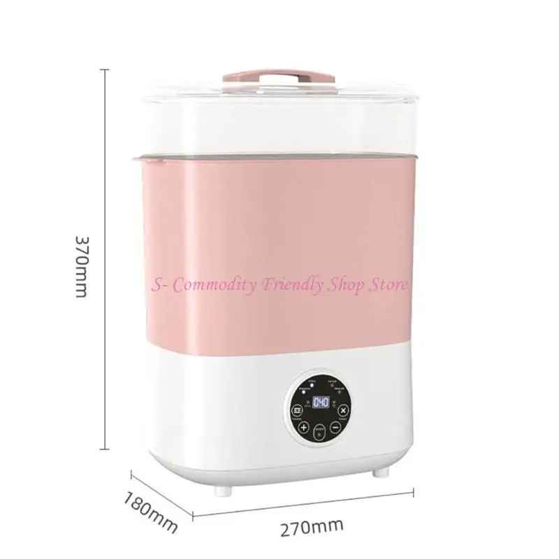 85AE Kombinierter Toastier-Sterilisator und Trockner für Säuglingsflaschen mit präziser Thermoregulierung, 220 V, EU-Standard,