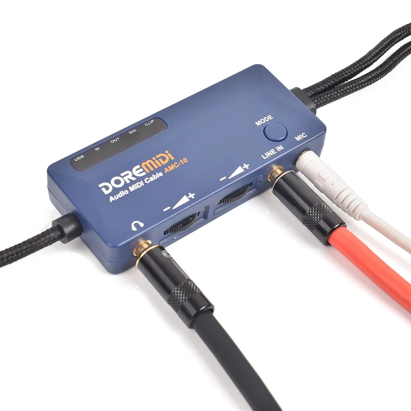 DOREMiDi Audio MIDI-кабель Конвертер USB AMC-10, имеет обеих звуковой карты и функции MIDI