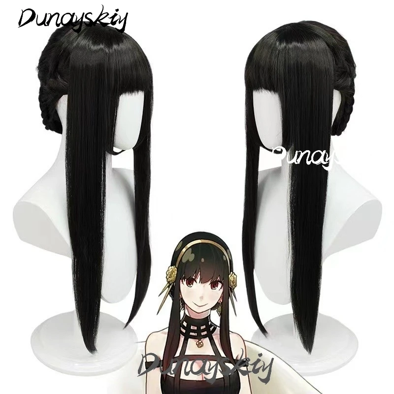 CosplaySpy Yor Forger disfraz de Cosplay Anime Anya mamá uniforme peluca zapato tacones altos vestido de Halloween traje de fiesta personalizado