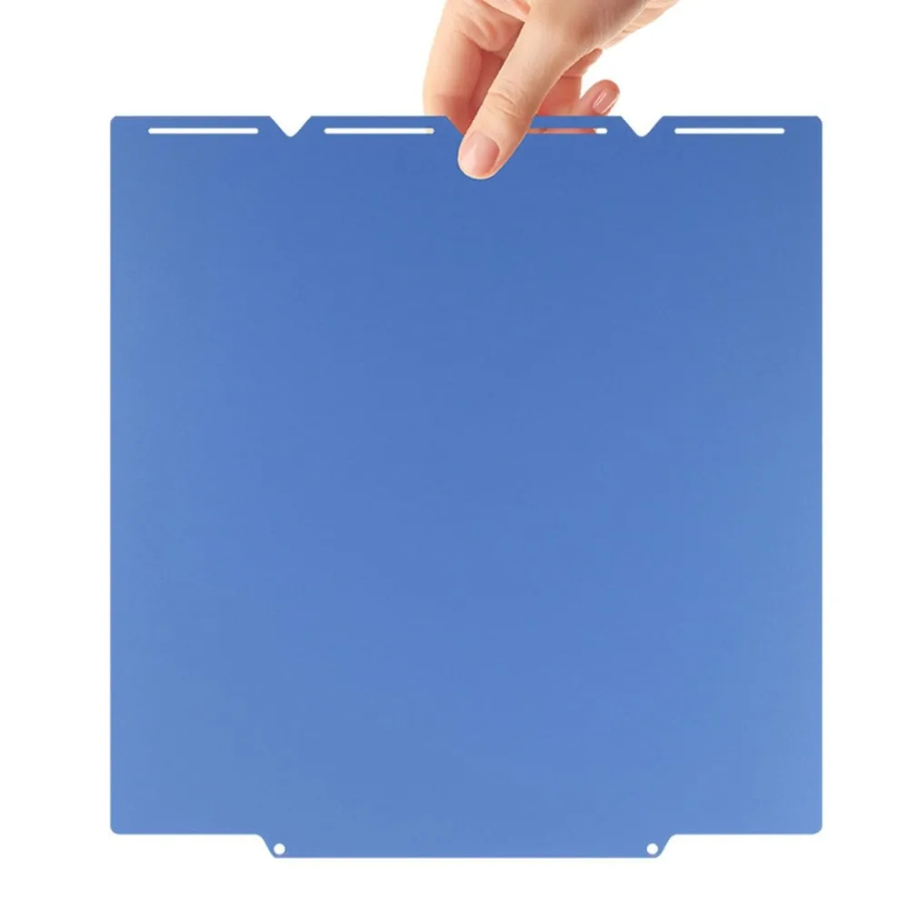 Double Sided Double Sided Build Plate 270x270mm Size Blue Color Cold Build Plate Low-Temp Material Smooth Surface