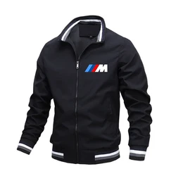 2024 Autumn Winter Men Clothing BMW Jacket Windbreaker Biker Sport Racing Cycling Jacket Streetwear F1 Racing BMW M Power Jacket