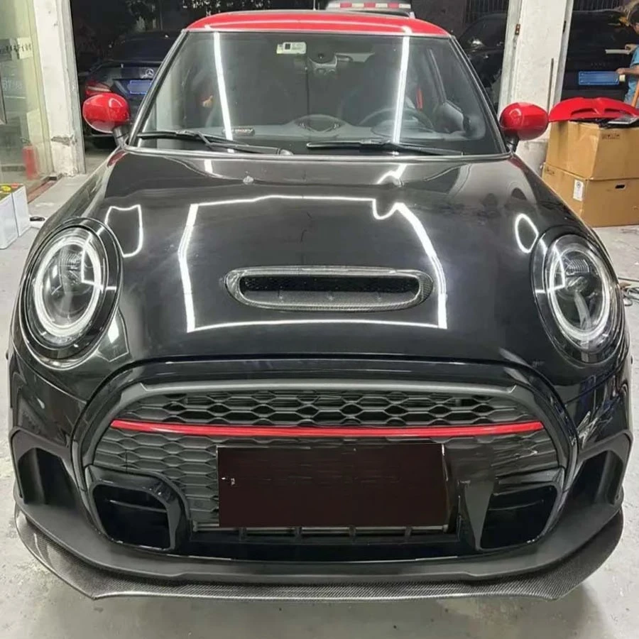 

For MINI Cooper S JCW LCI 2 F55 F56 F57 Carbon Fiber Front Lip Body Kit