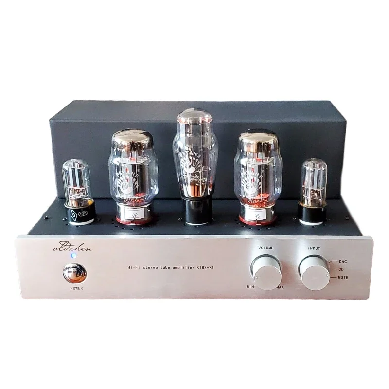 OldChen K1 KT88 Single-Ended Tube Amplifier HIFI EXQUIS LaoChen Bluetooth 5.0 Lamp Audio Amp OCK1