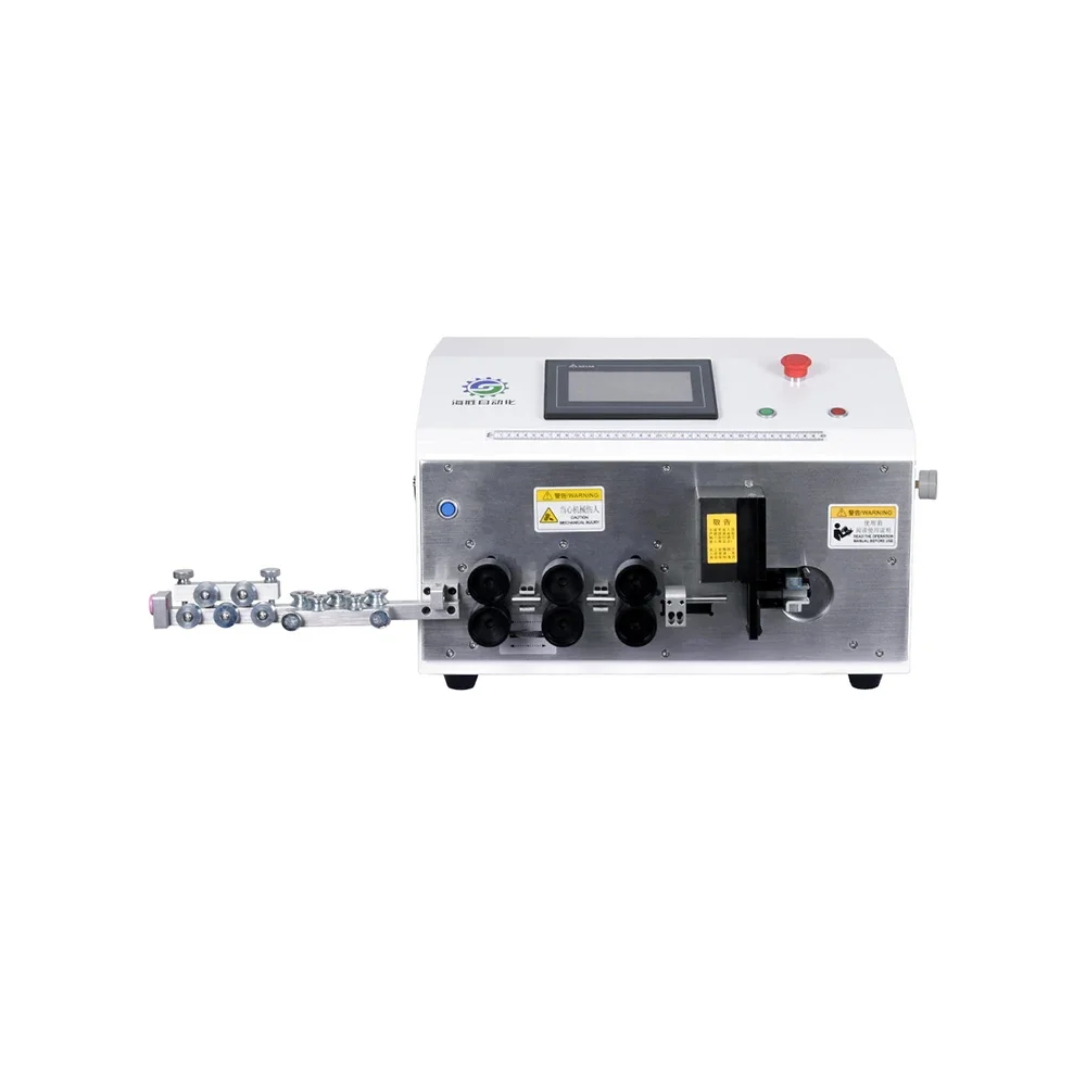 

Factory Direct Electric Wire Stripping Machine Commercial Computerized Wire Cutting Cable Manufacturing Equipment HS-508ZW-35