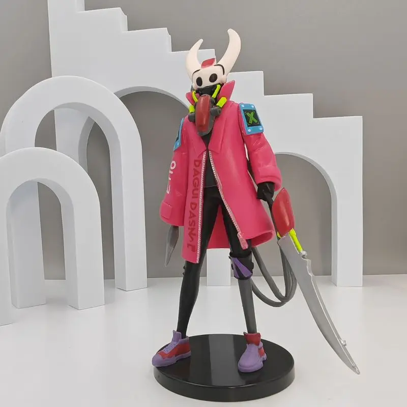 Nieuwe spelaccessoires Sociale jongen Hollowknight Collectible Model Desktop Case Toy Display Gift Action Figure Robot Toy