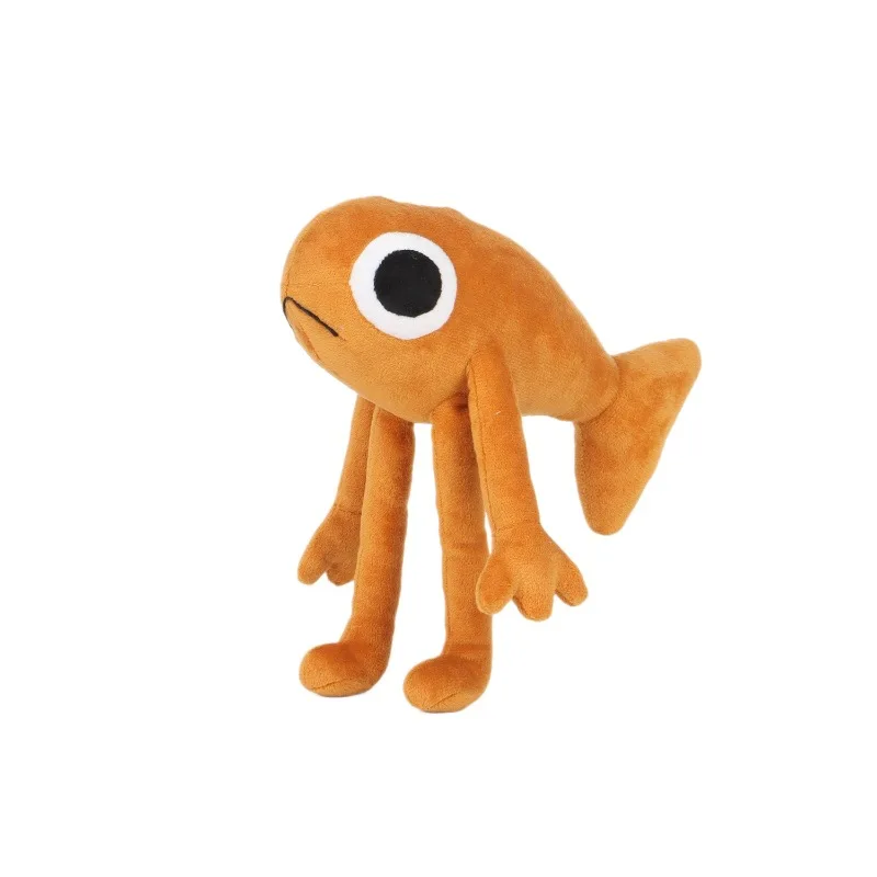 دمية Le Poisson Steve بتصميم إيطالي إبداعي من القطيفة بتصميم فريد من نوعه هدية رفيق للأطفال