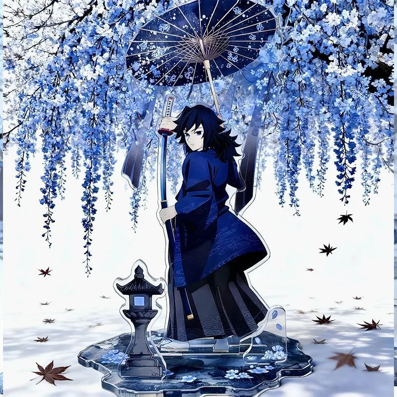

Tomioka Giyuu акриловая фигурка-подставка Demon Slayer: Kimetsu No Yaiba аниме периферийные устройства милое креативное украшение для настольного дисплея