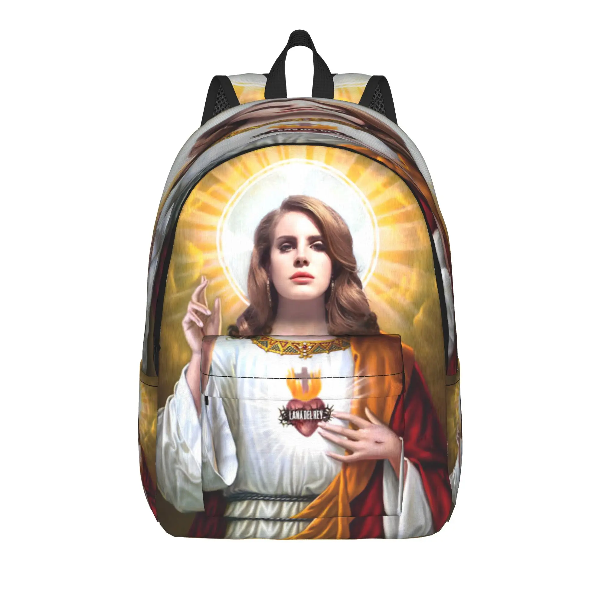 Lana Del Rey Singer Lizzy Grant  Backpack  Leisure Backpacks Girl Travel Soft High School Bags Design Rucksack