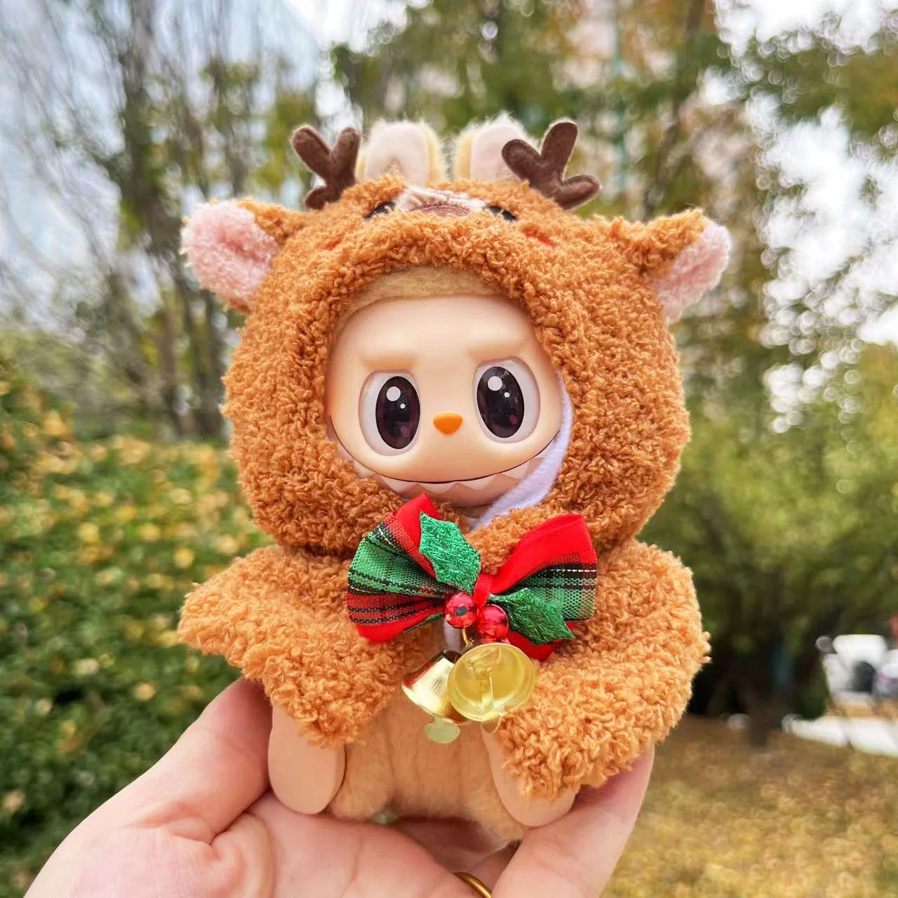

Для Кореи Kpop Exo 3,0 одежда Labubu, рождественская одежда, одежда для кукол Labubu, милый модный комплект, аксессуары для кукол