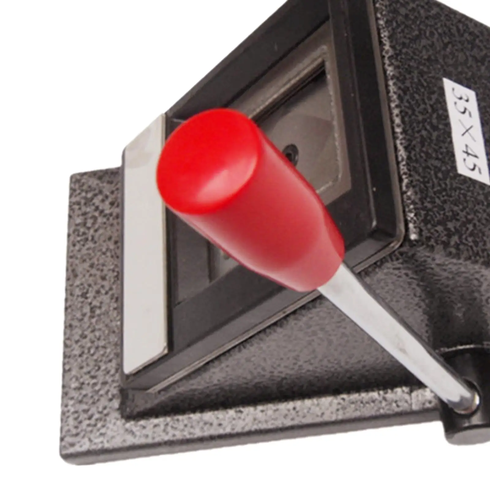 Manual Photo Cutter Punch, Credit Card Cutting Table 3.5x4.5cm Badge Button Maker for Credit PVC Paper