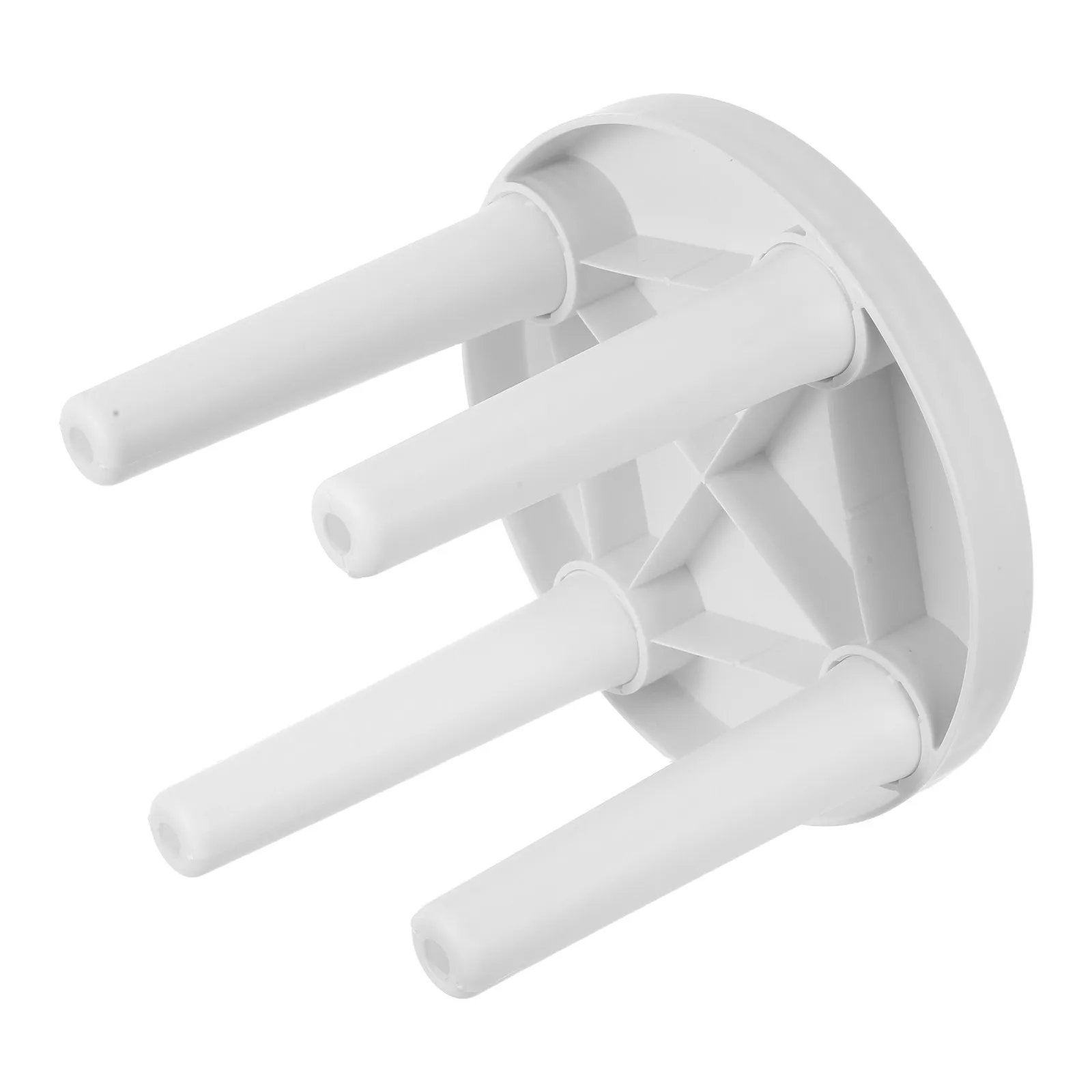 1Pcs Plastic Low Stool White Small Anti Slip Bathroom Round Strong Sturdy Step Stool Chair Plastic Low Chair