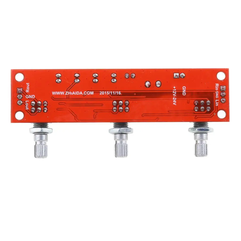 NE5532 Preamplifie Passive Board Bass Volume Control 2 Channels