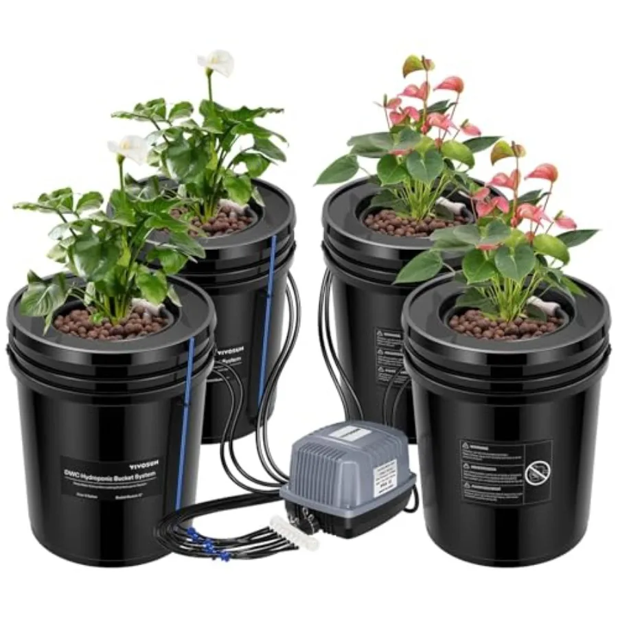 5 Gallon 4 Buckets+…