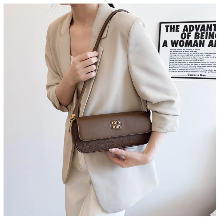 

Diaper Bag Unique Minimalist Leather Satchel Luxury Designer Crossbody Handbag For Women Elegant Stylish Tote