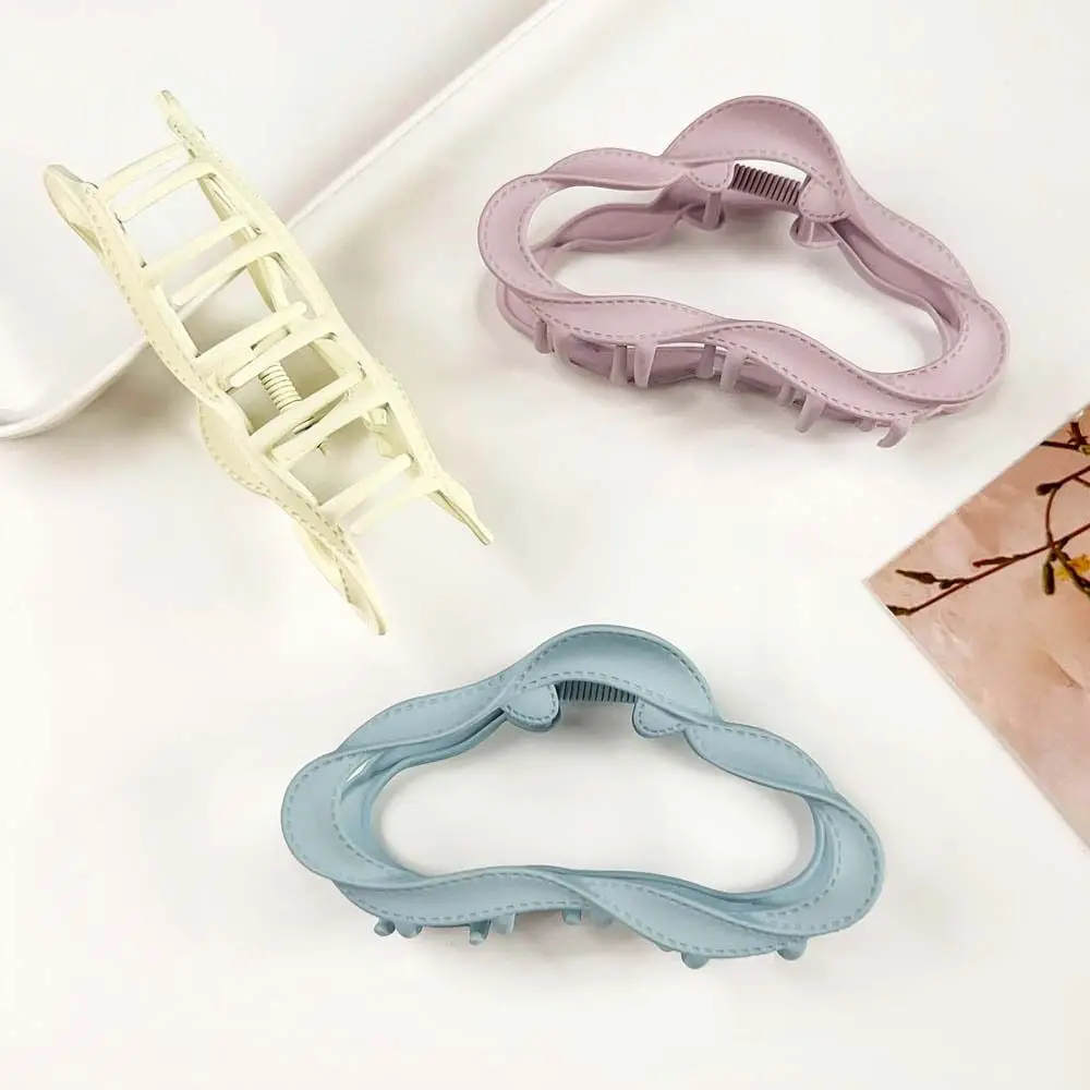 Cloud Hairpin Solid Color Shark Clip Metal Cloud Hair Claw Ponytail Hair Barrettes Hair Accessories