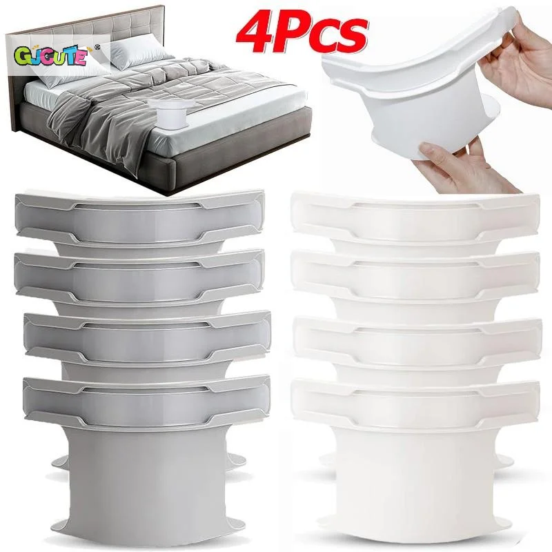 4Pcs Heavy Duty Bedsheet Corner Tightener Clips High-quality Materials Durable And Reliable Bed Sheet Grippers For Protectors