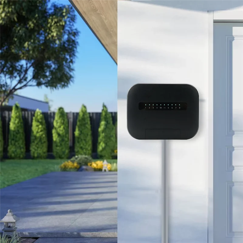 

ABKS-для сада, контроллер спринклерной системы Wi-Fi, 8-зонная интеллектуальная ирригационная система, простая установка, управление через приложение