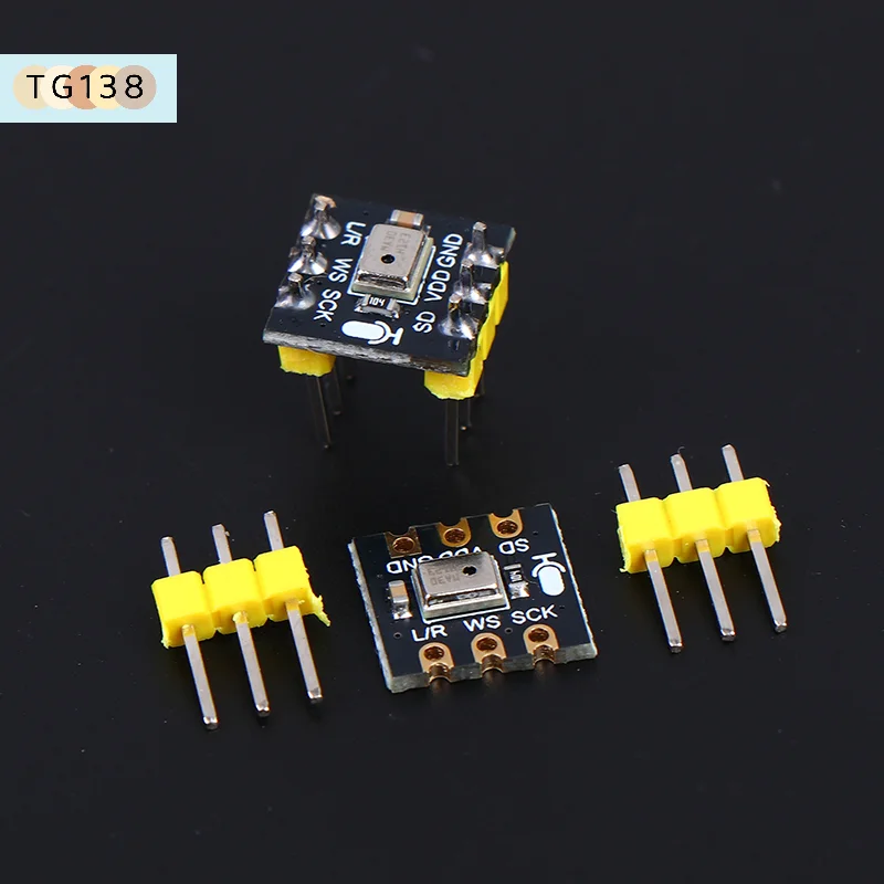 

【New】INMP441 Omnidirectional Microphone Module 24 Bit High Precision Low Power I2S Digital Output MEMS Sensor Module For ESP32
