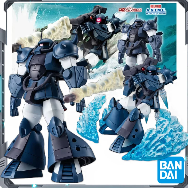 

Bandai Original ROBOT SOUL MS-07H GOUF FLYING TEST TYPE Anime Action Figure Assembly Model Toys Collectible Model Ornaments