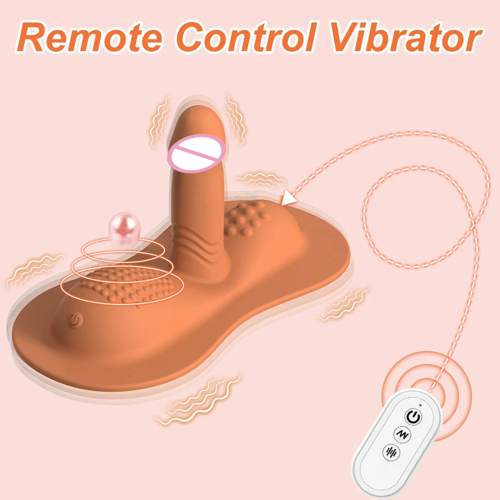 Cushion Style Female Dildo Vibrator Remote Control 10 Modes Clitoral Anal G-Spot Stimulator Female Masturbator Sex Toy for Woman - Image 4