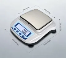 Precision Balance Lab Scale Analytical Balance Digital Weight Scales  RS232C Interface Connect Printer Computer 5kg 0.01g Grams