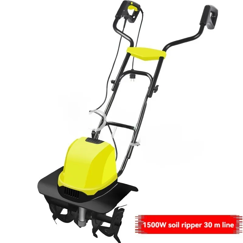 For 2400W/1500W Electric Small-Scale Scarifier Plow Multifunctional Garden Rotary Cultivator Bulldozer Agricultural Rotary 8