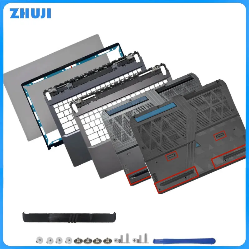 

New Laptop LCD Back Cover Top Case/ For Vector GP68 HX MS-15M1 15M2 LCD Bezel/Palmrest Cover/Bottom Base Cover/batten