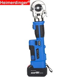 18V Rechargeable Lithium Battery Powered Electric Hydraulic Plier Cordless Crimping Tool,60KN Max