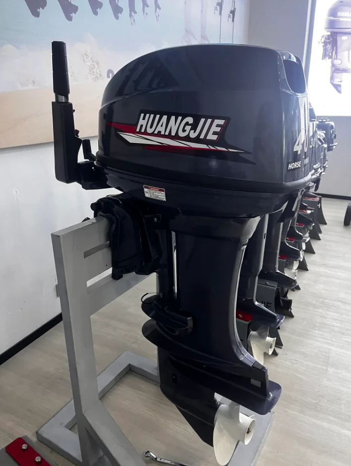 40HP 2-Stroke Outboard Motor Boat Engine Essential Accessories for Fishing Boats High-Thrust Powerful Boat Engine