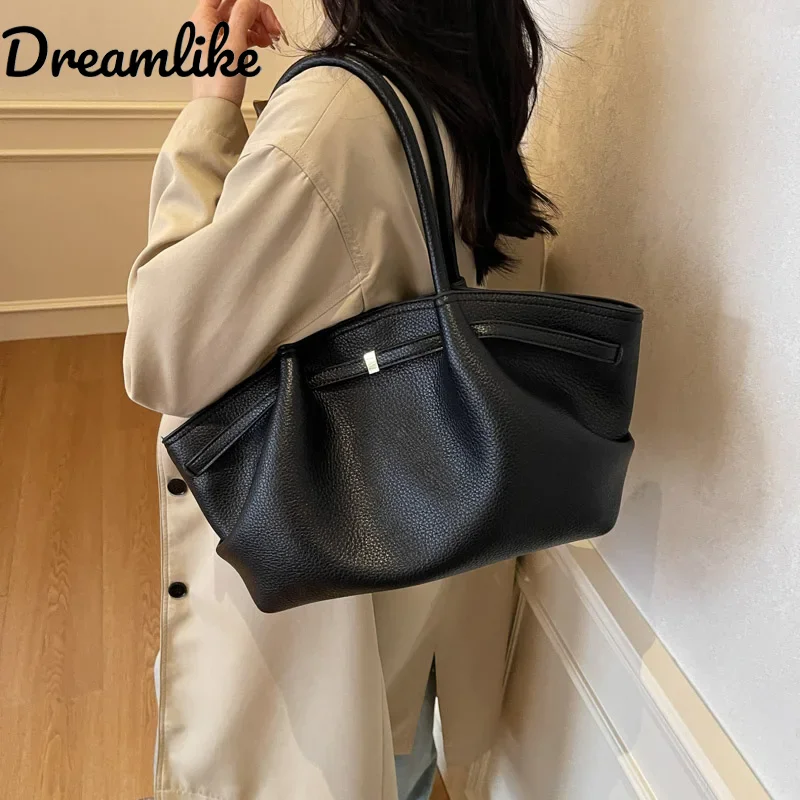 

Luxury Large Capacity Tote Bag Premium Underarm Single Shoulder Bag Commute Bag Fashion Tote Bag For Women