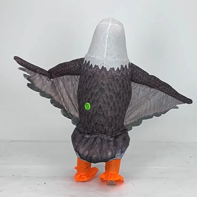 

Vulture Cosplay Inflatable Costume Adult Cartoon Animal Set Halloween Animal Theme Party Dress Up Costume Holiday Gift