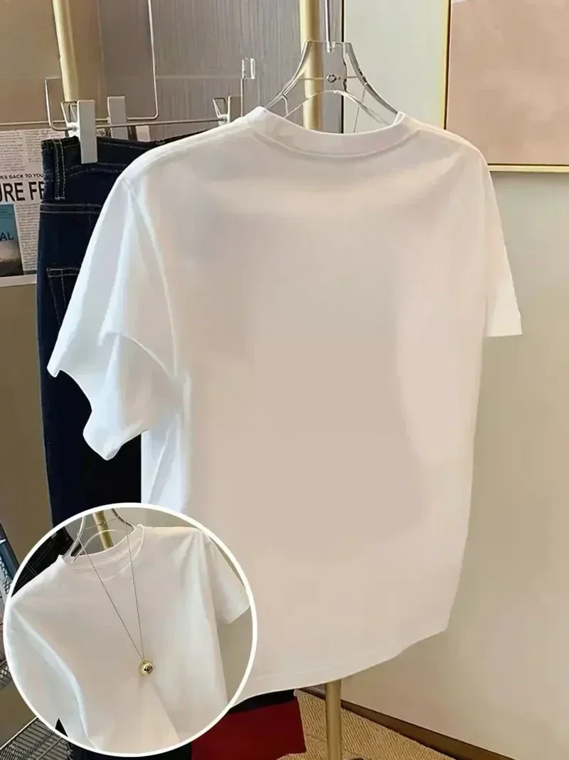 Mode frauen Disney Prinzessin T Shirt Männer Baumwolle T Oansatz Casual Oversize Kurzarm Streetwear Top Lose Dunkelgrau Trendy