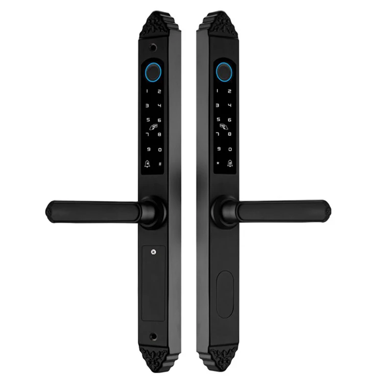 

High Quality Finger Print Biometric Stainless Steel 304 Digital Smart Dead Bolt Door Lock for Metal Main Door Outdoor Gate