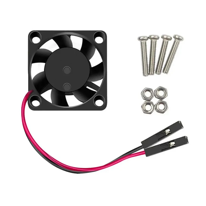 Raspberry Pi Cooling Fan 5V 3.3V DC Brushless Cooler for Raspberry Pi 4B 3B+ 3B 2B for Orange Pi