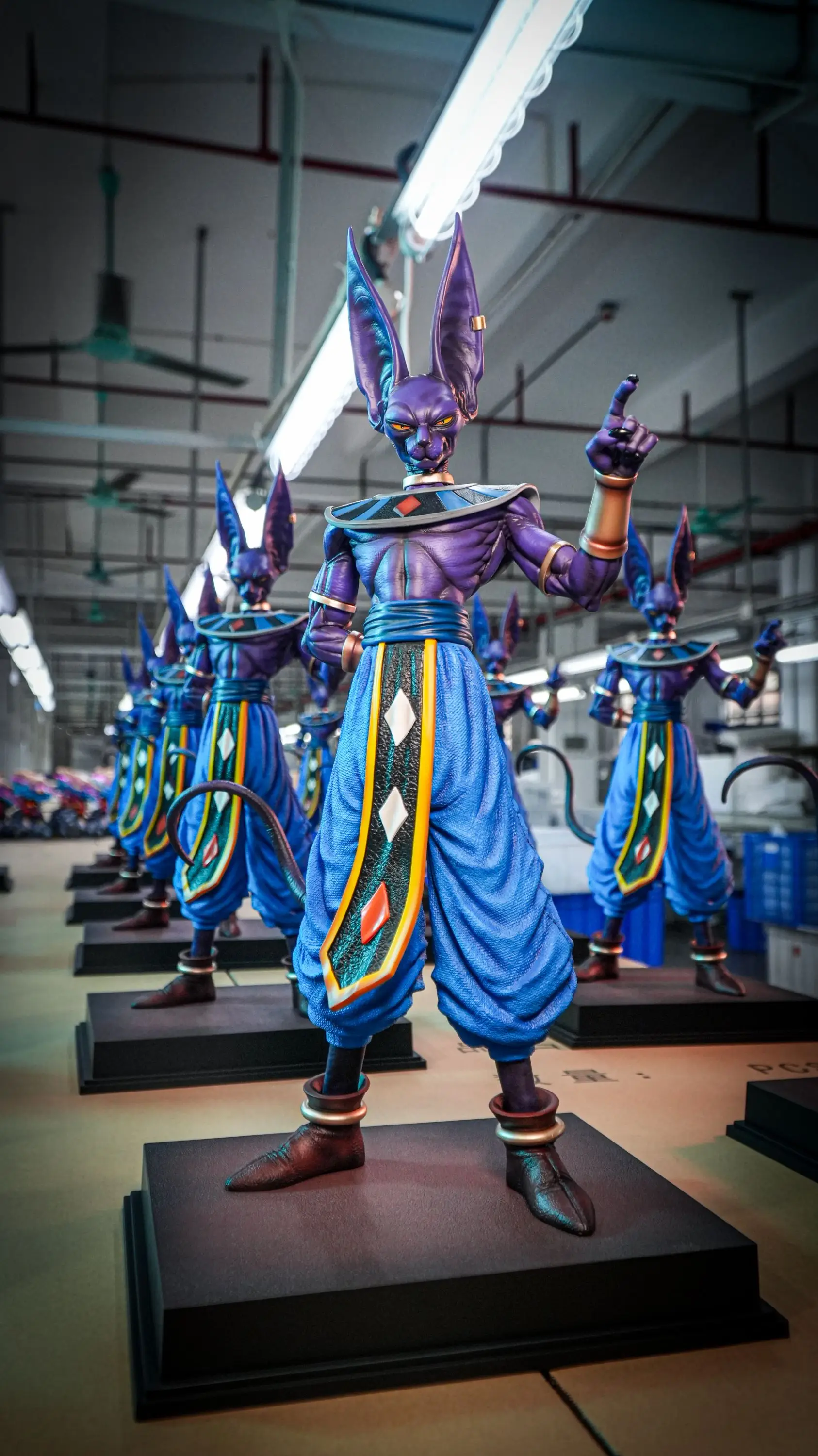 JT Studio Dragon Ball Super Large Destruction God Lord Bilus -50cm Statue Modell handgefertigte Verzierung