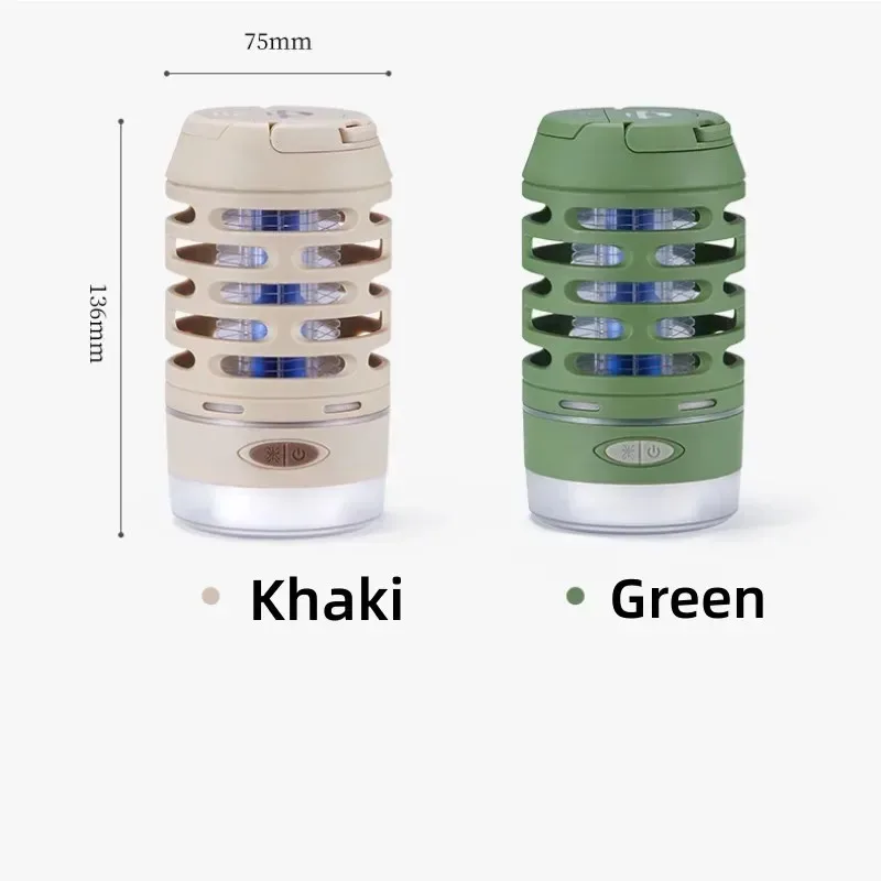 Naturehike Camping Electric Shock Mosquito Killer Lamp Outdoor Floodlight Insect Killer Repellent Anti Mosquito Trap Flashlight