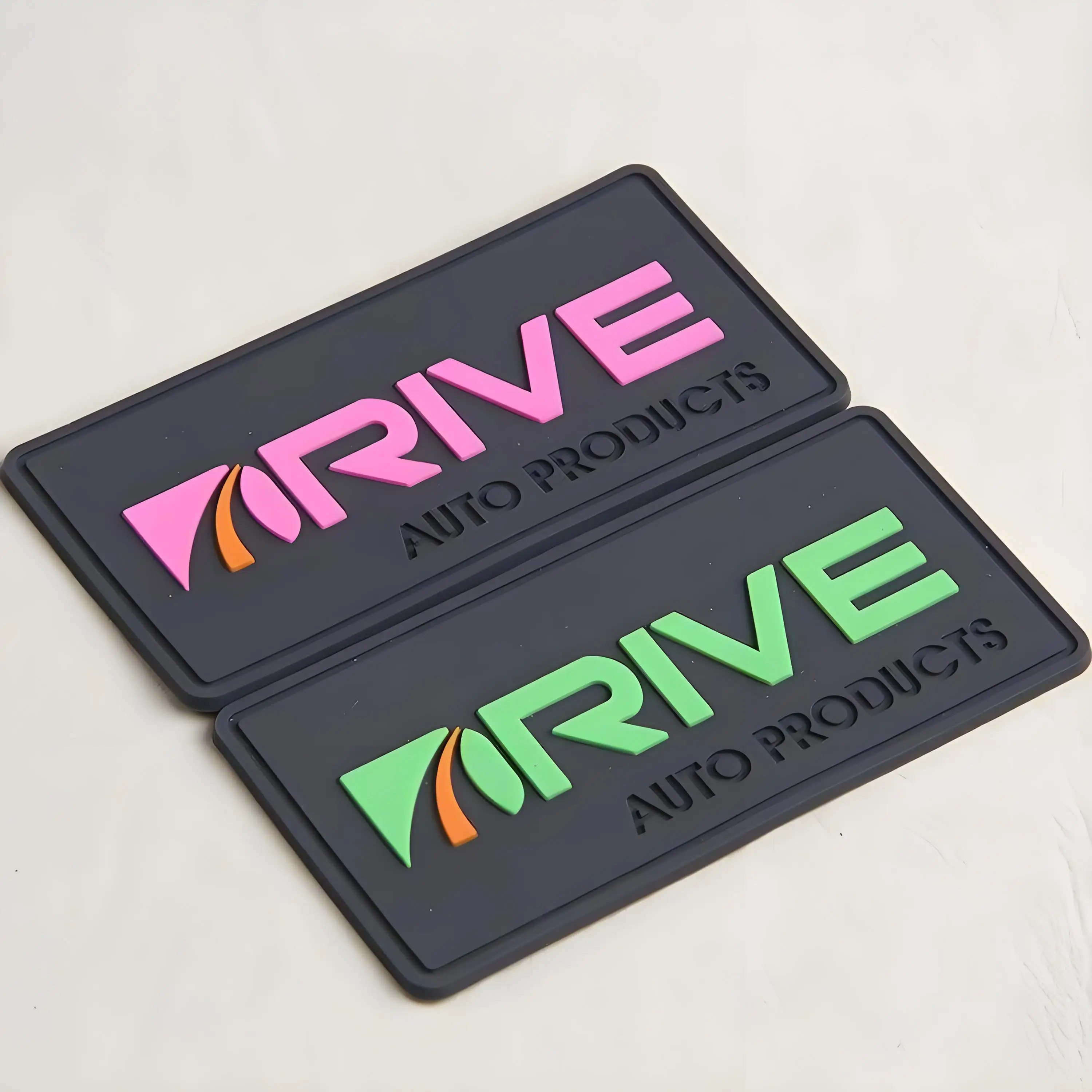 Custom PVC Rubber Patches Sew-On/Washable/Durable 2D/3D Logo Badges for Clothing Bags Shoes Hats Personalized Patches