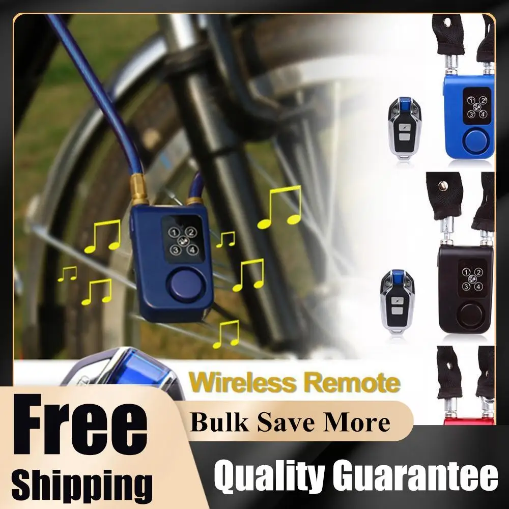 

Anti-Theft Smart Bike Lock Bluetooth-compatible Remote Control Cycling Bicycle Safe Alarm Locker Waterproof Padlock