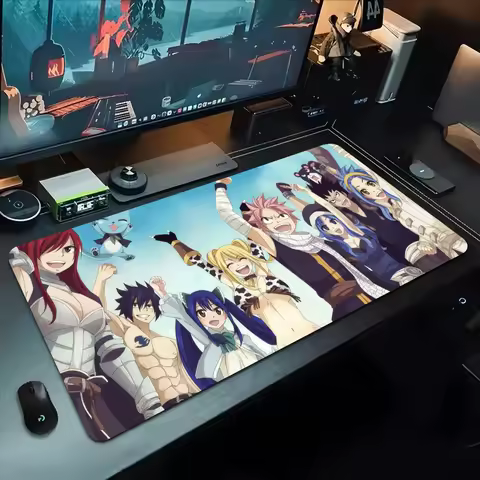 Fairy Tail wallpaper Mouse Pad 500X1000 mm Large Gaming Mousepad Gamer XL Rubber Otaku Keyboard Pad Laptop Desk Mat