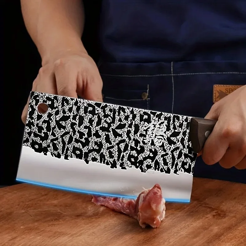 Neu professionelles Küchenmesser aus geschmiedetem Stahl – ultrascharfes Mehrzweck-Hochleistungsmesser mit hoher Härte für Fleisch und Gemüse