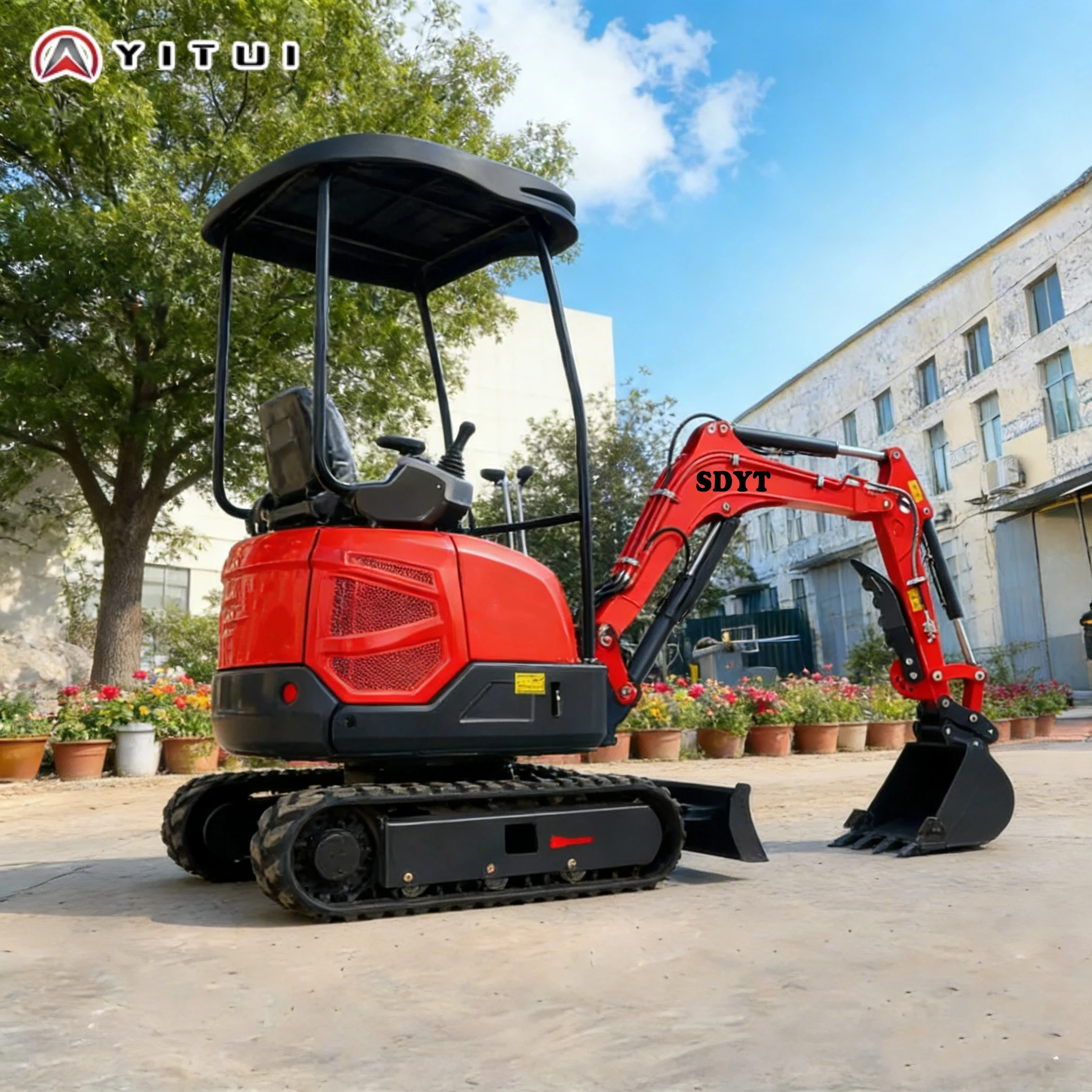 

Strong Load Bearing Capacity Hydraulic Crawler Mini Excavator Durable And Reliable Mini Excavator With Customized Cab