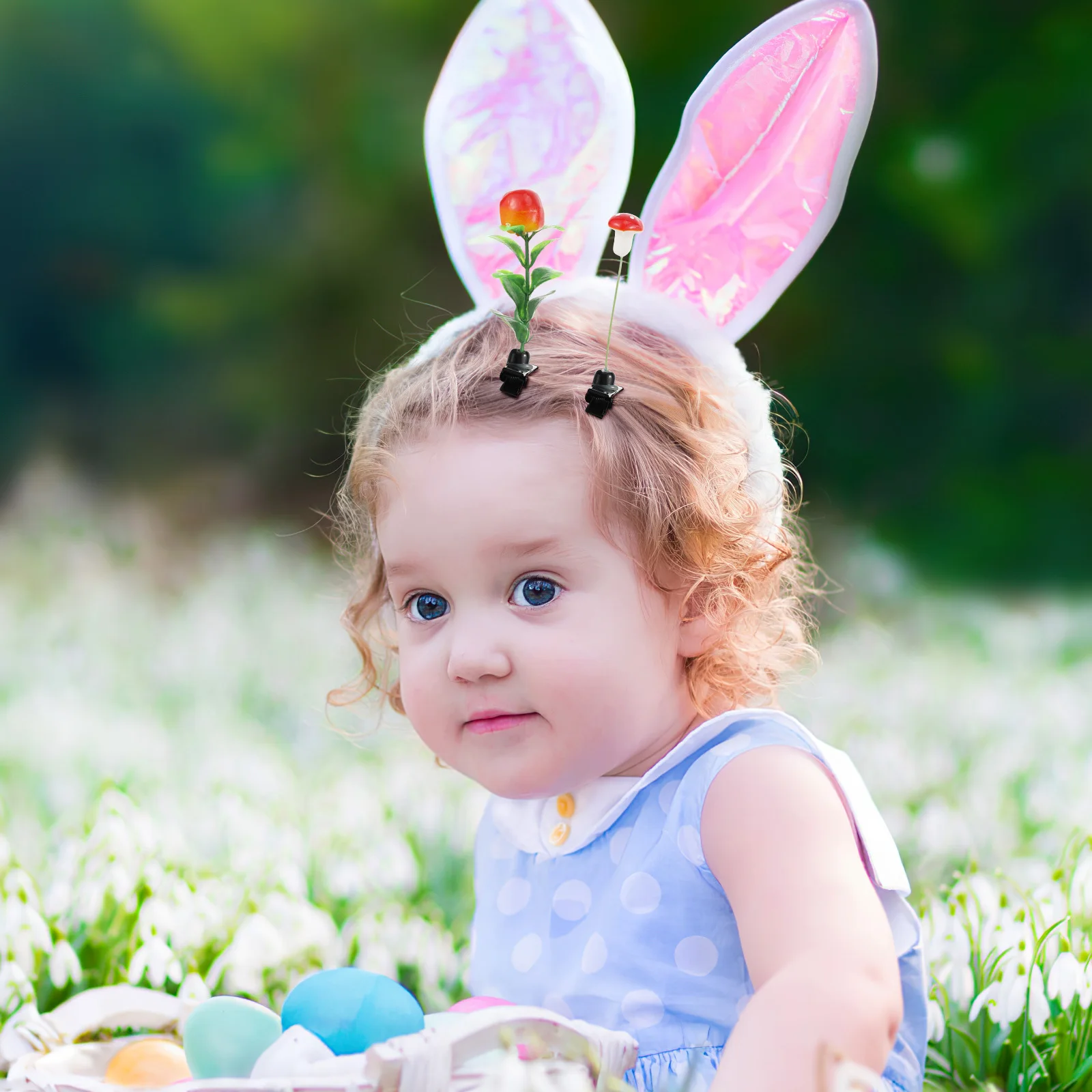 

Набор из 28 заколок для волос в виде растений, фруктов и цветов, креативные заколки для девочек, милые детские заколки, аксессуары для волос для вечеринок