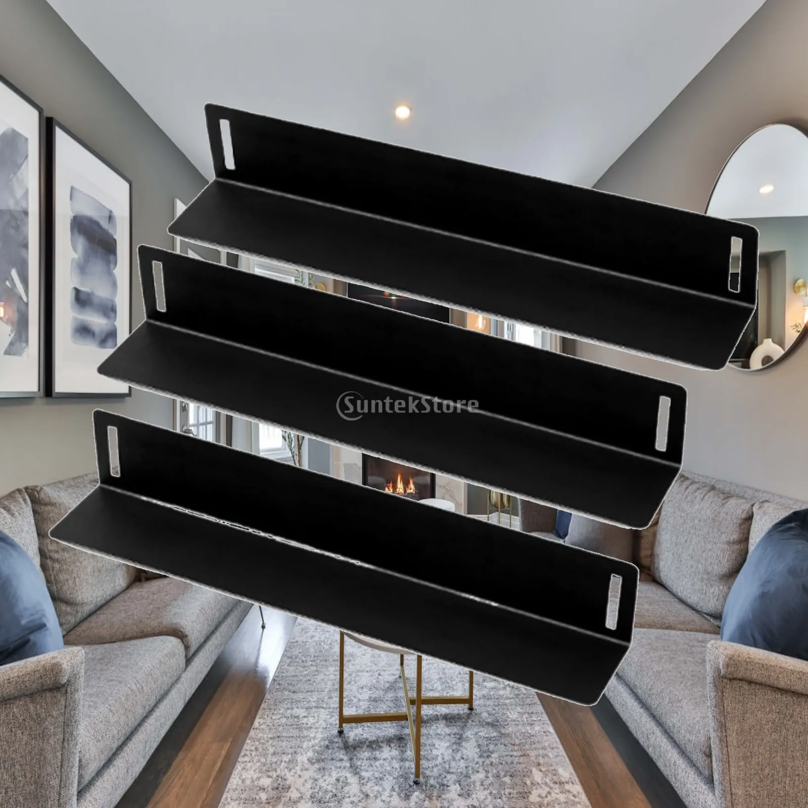 3 Pieces Car Trunk Organizer Dividers Multifunctional for Truck Sedan