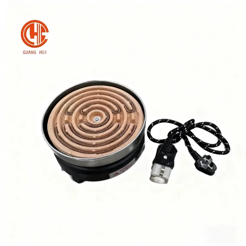 【New】1M 220V Black Color Jewelry Accessory Furnace Small Single Coil Plate Hotplate Open Fire Electric-Stove for Heating Usage